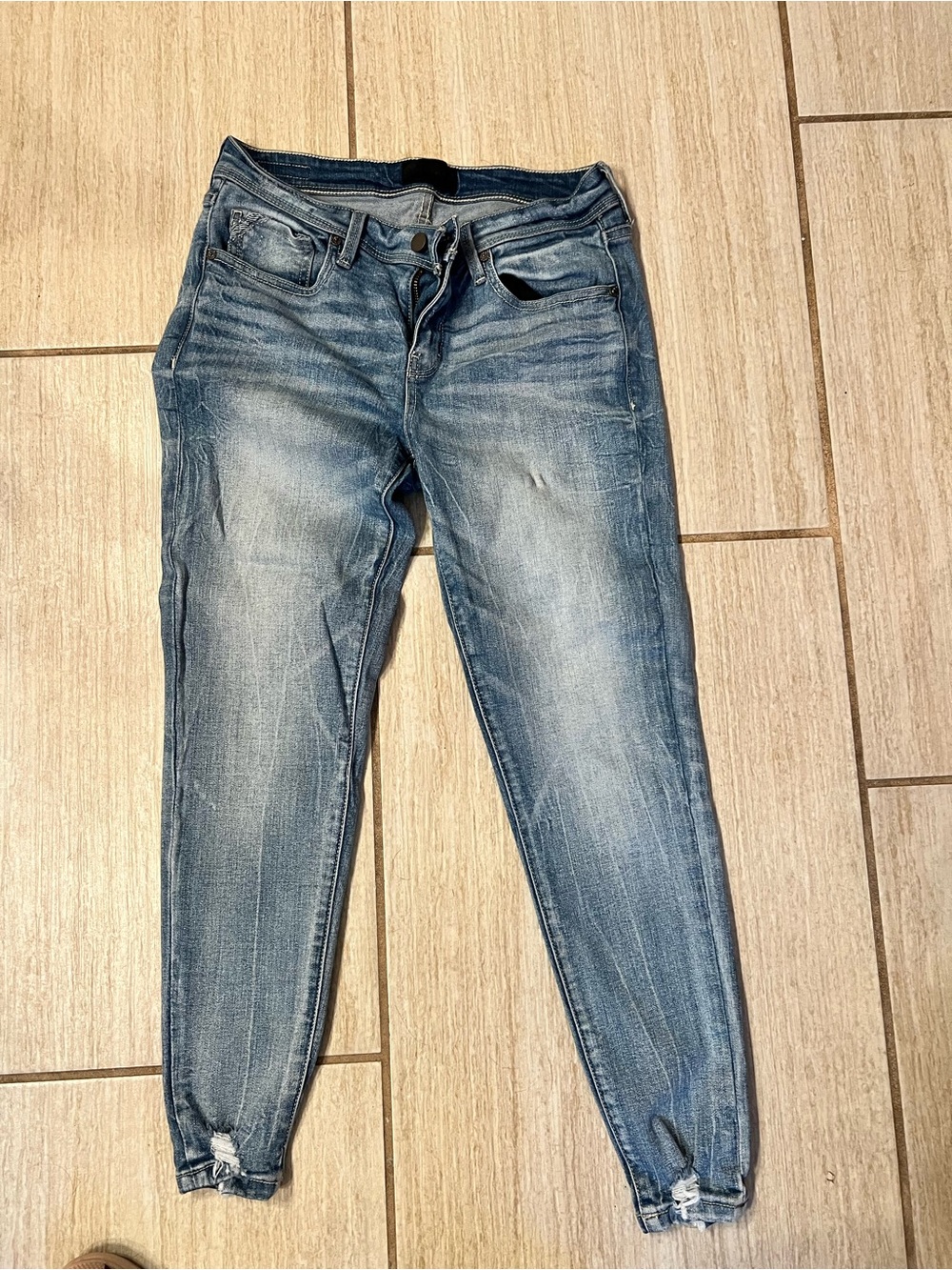 Buckle Women’s Skinny Jeans - Light Blue Washed fit 53